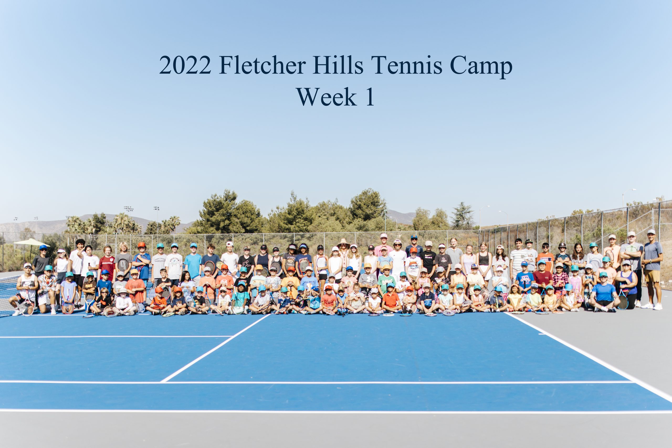 2024 Tennis Camp